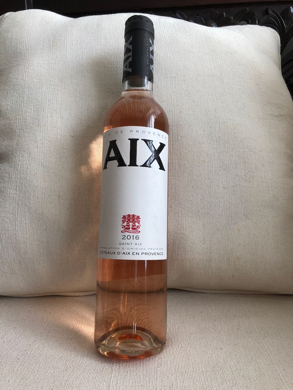 AIX Rosé 2016 bottle