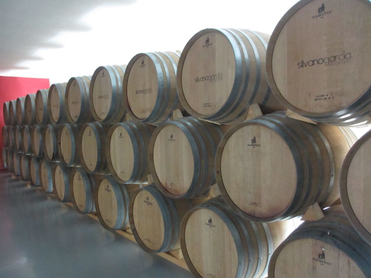 Jumilla Bodegas Silvano García barrel room