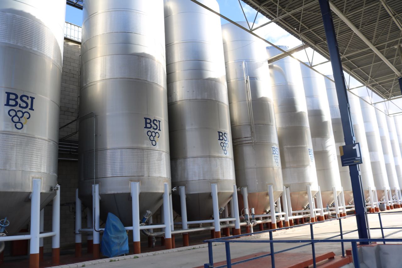 Jumilla Bodegas San Isidro Outdoor Vats