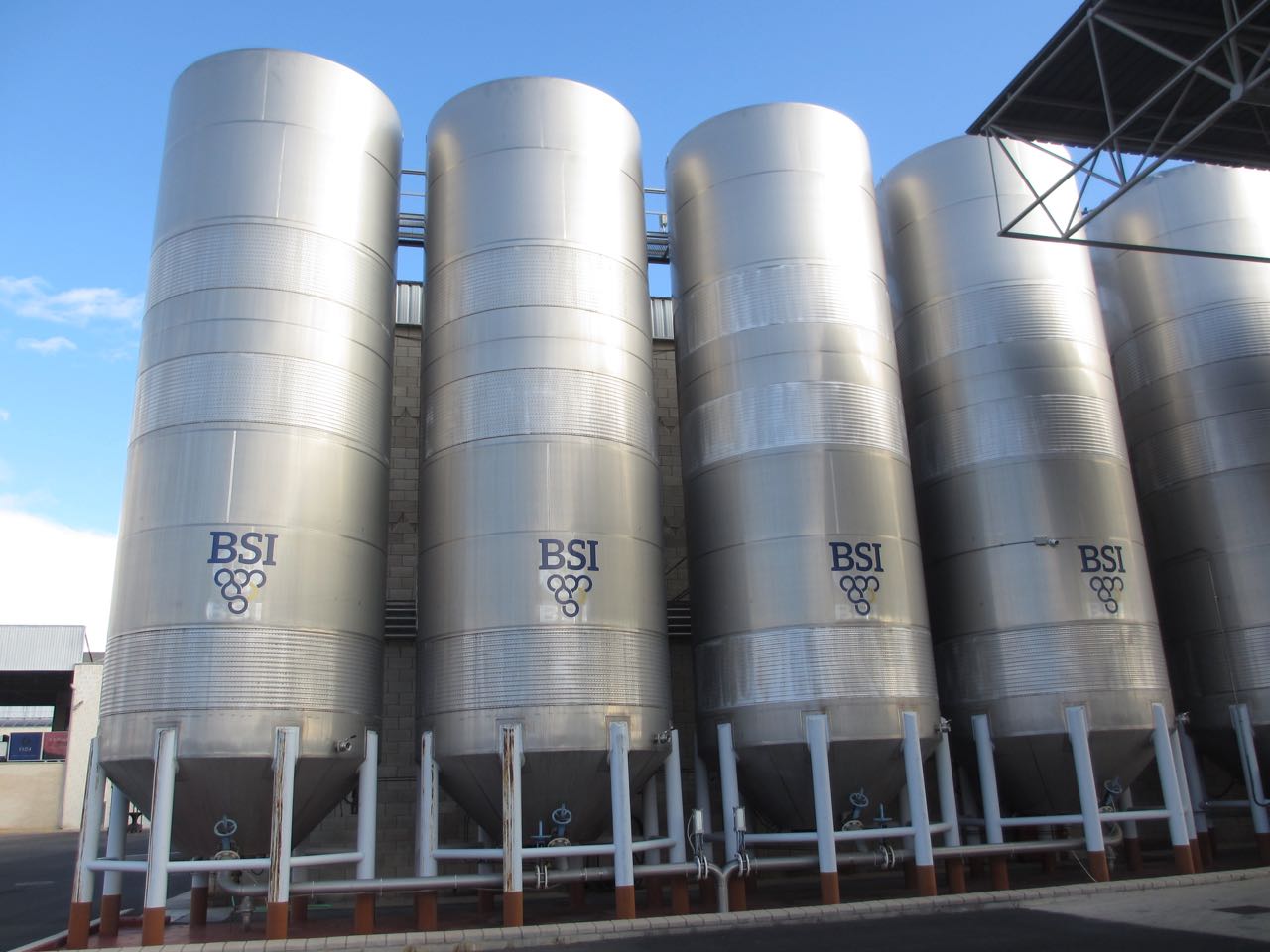 Jumilla Bodegas San Isidro Outdoor Vats