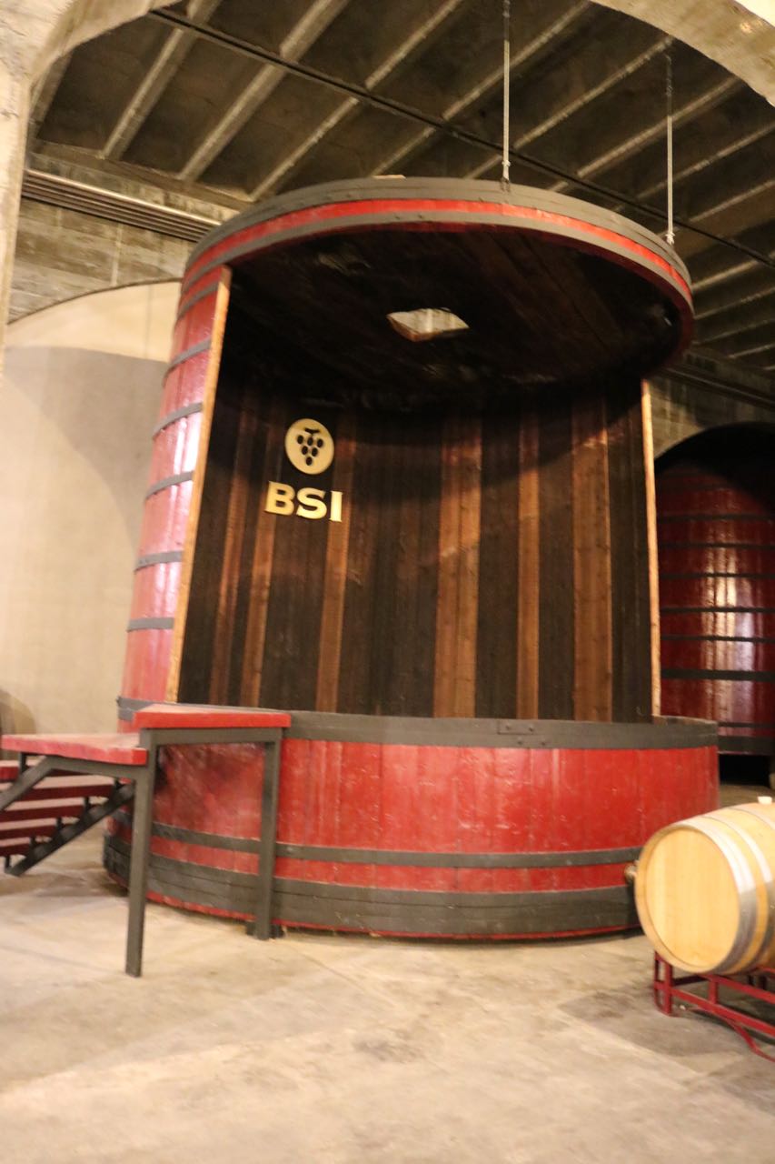 Jumilla Bodegas San Isidro Recycled Barrel Stage