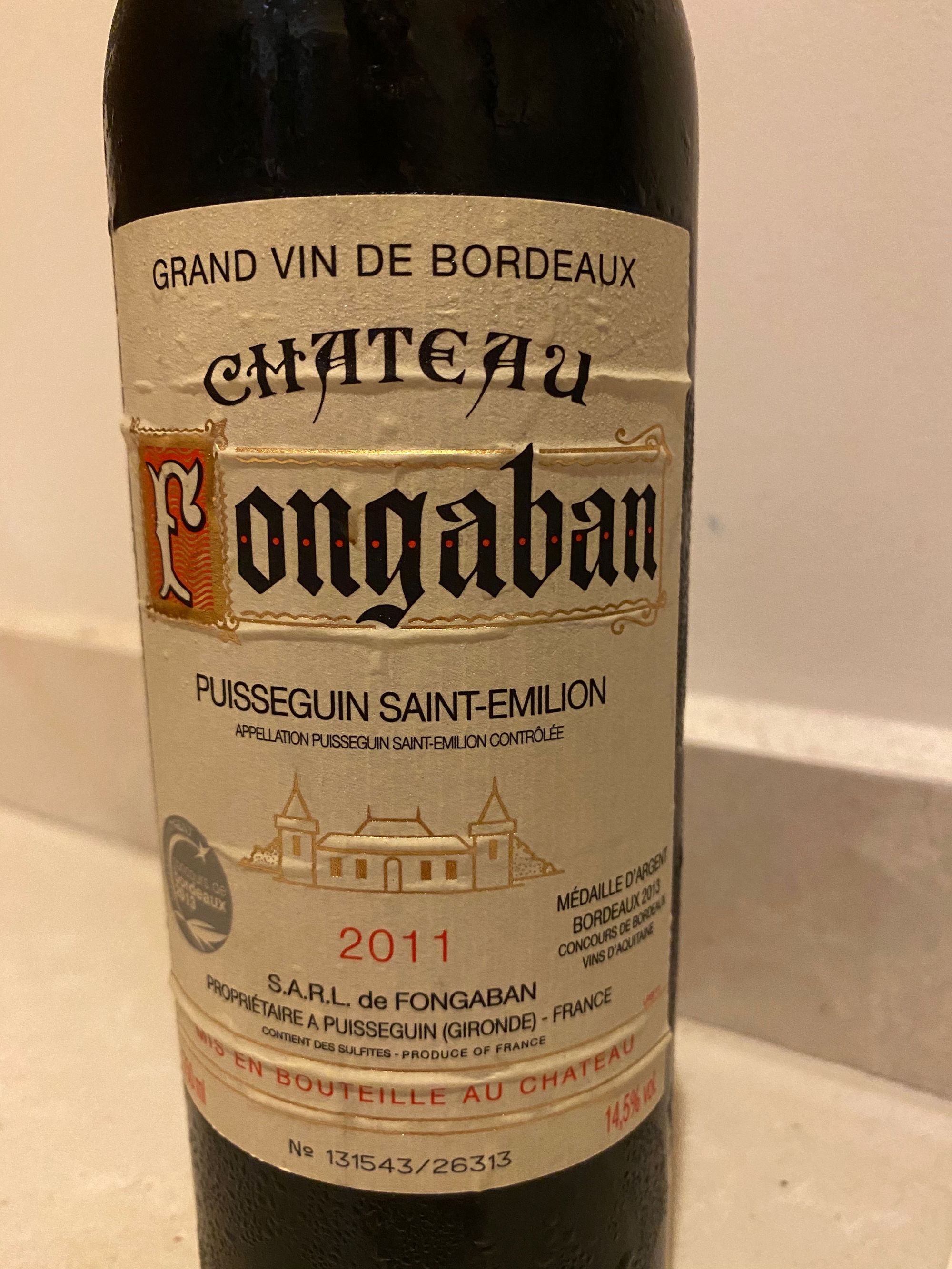 Château Fongaban 2011