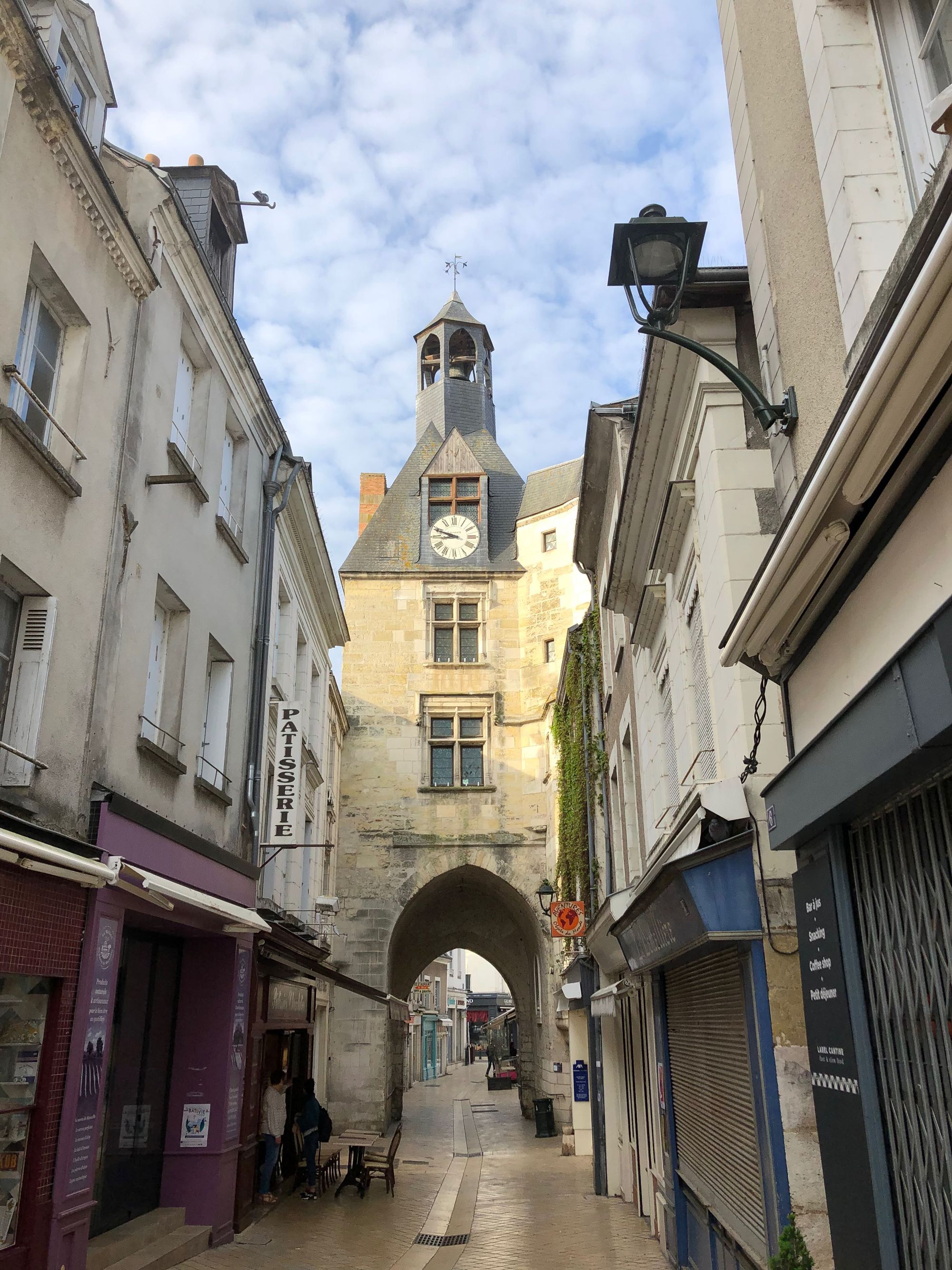 Amboise city street France
