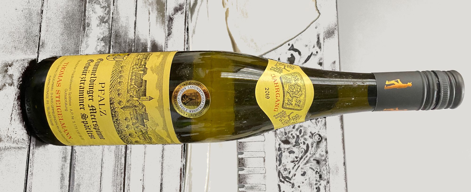 Gimmeldinger Meerspinne Gewürztraminer Spätlese 2019